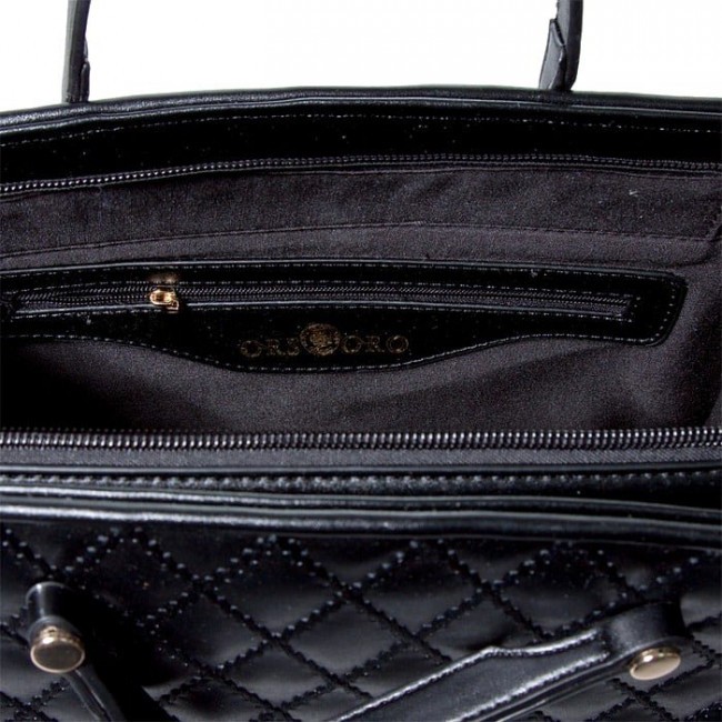 Женская сумка OrsOro D-224 Черный - фото №4