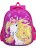 Школьный рюкзак для девочки Grizzly RA-879-6 Лошадка (лиловый) - фото №1