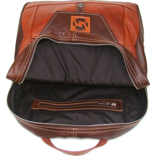 Рюкзак Sofitone RM 008 B5-B8 Рыжий-Коричневый - фото №5