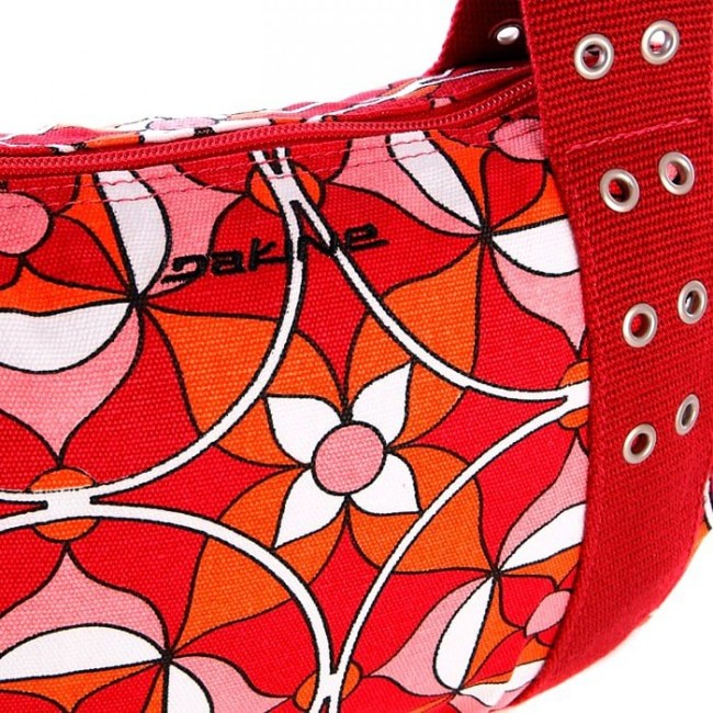 Женская сумка Dakine Hula Красные цветы - фото №2
