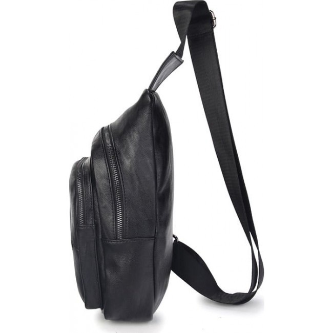 Однолямочный рюкзак OrsOro D-424 Черный - фото №2