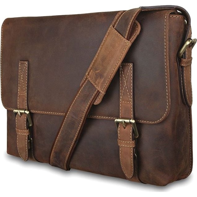 Мужская сумка Visconti 16117 Wesley Желтовато-коричневый - фото №2
