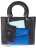 Женская сумка OrsOro D-129 Синий - голубой - фото №1