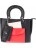 Женская сумка OrsOro D-129 Красный - бежевый - фото №1