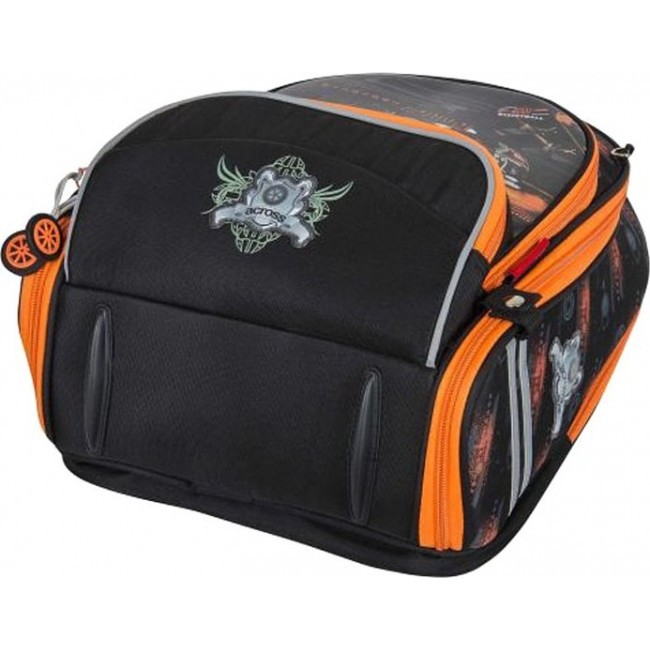 Рюкзак Across ACR18-178 Гоночная машина (черно-оранжевый) - фото №6