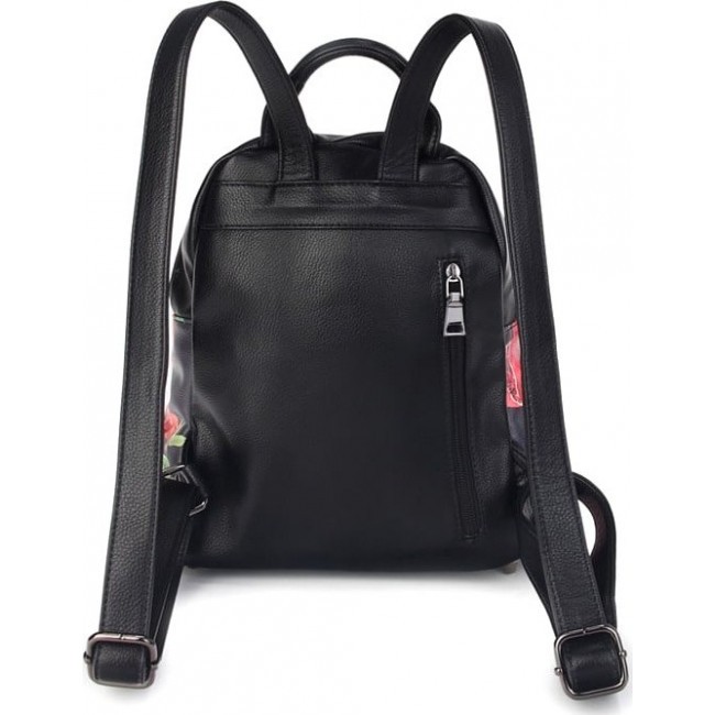 Красивый рюкзак из кожи OrsOro D-427 Гранаты - фото №3