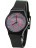 часы Kawaii Factory Часы Tempo "Pattern" Черные - фото №1