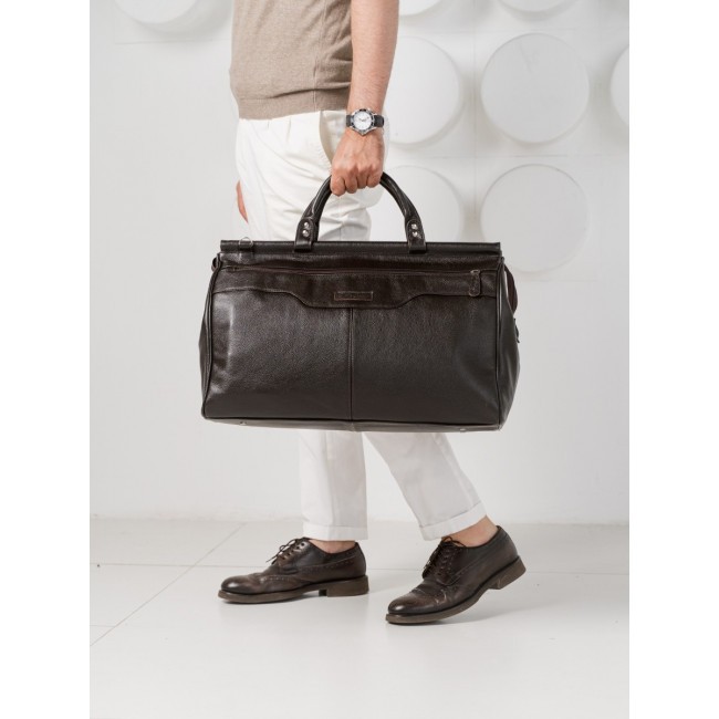 Дорожная сумка Carlo Gattini Otranto 4006-04 Темно-коричневый - фото №10