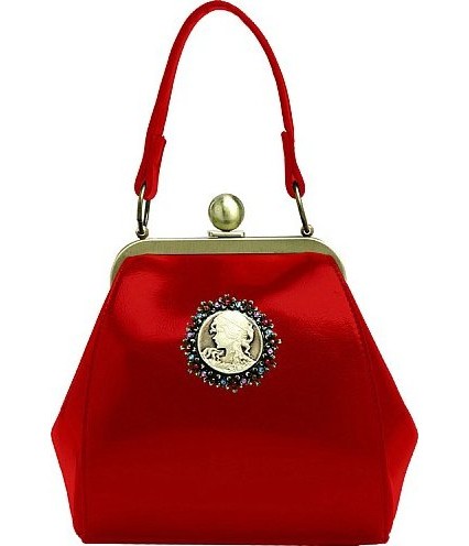 Женская сумка OrsOro D-209 Красный- фото №1