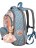 Рюкзак Across ACR18-178 Собачка (персиковый и голубой) - фото №3