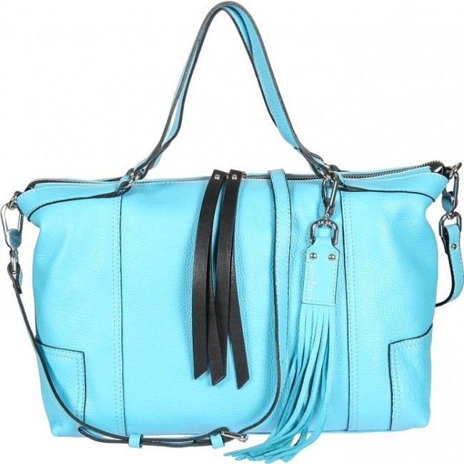 Женская сумка Gianni Conti 2514325 Голубой - фото №2