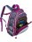 Рюкзак Across ACR18-178 Серо-фиолетовый с бабочкой - фото №5