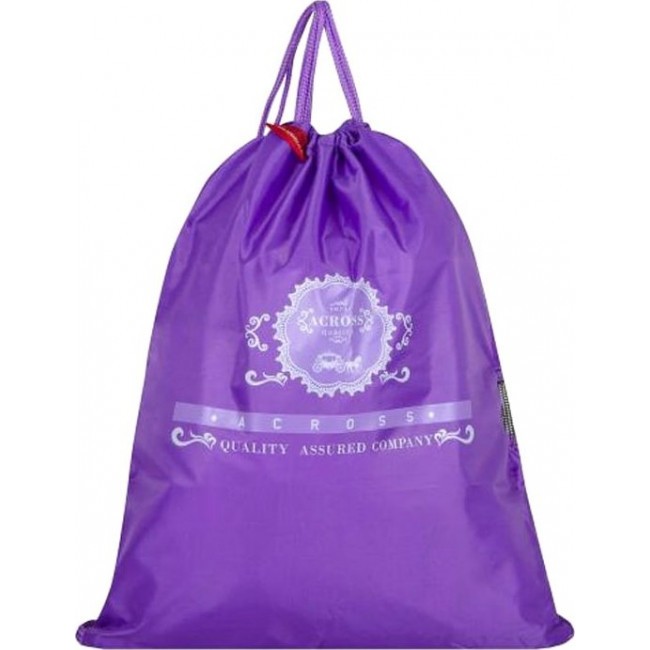 Рюкзак Across ACR18-178 Серо-фиолетовый с бабочкой - фото №7