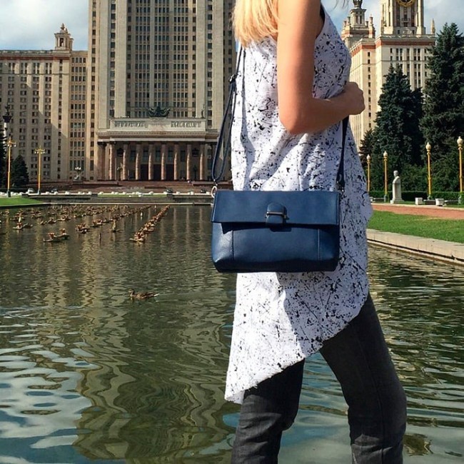 Женская сумка Trendy Bags MARSEL Черный - фото №7