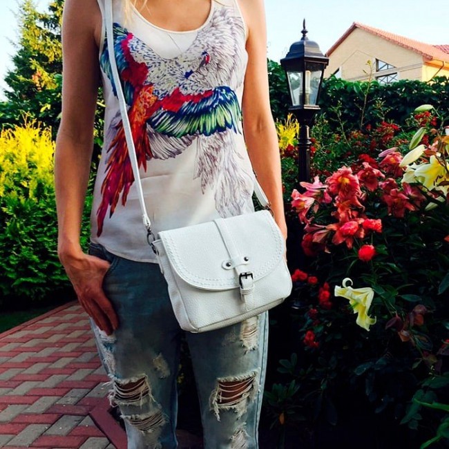 Женская сумка Trendy Bags REINA Белый - фото №6