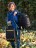 Рюкзак школьный с мешком Grizzly RB-258-21 черный-салатовый - фото №27