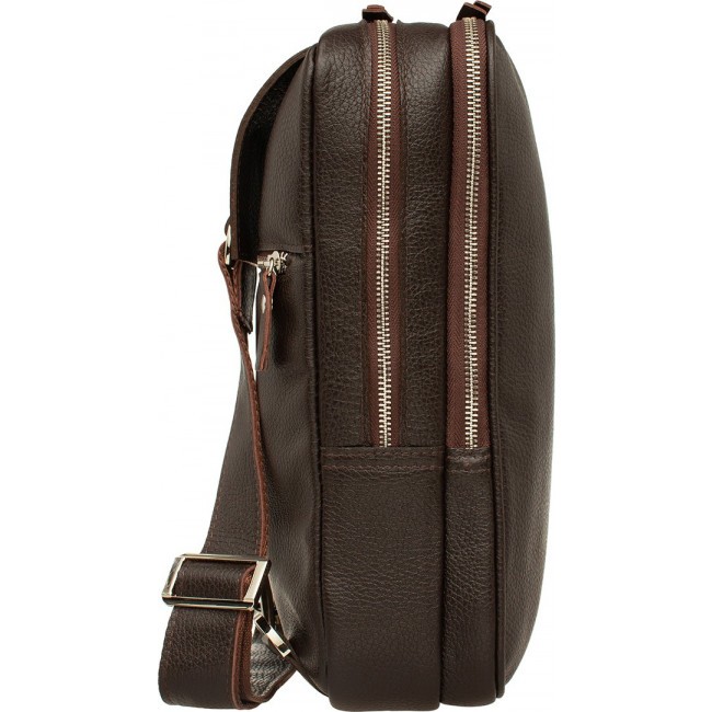 Однолямочный рюкзак Lakestone Scott Коричневый Brown - фото №4