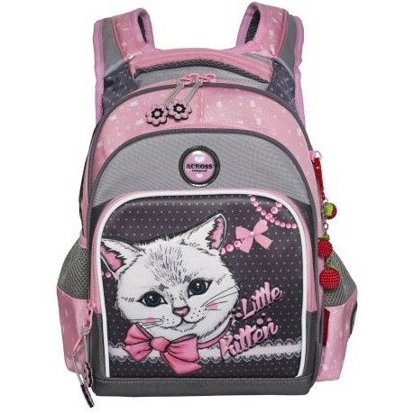 Рюкзак Across 20-DH1-4 Розовый Кошечка - фото №1