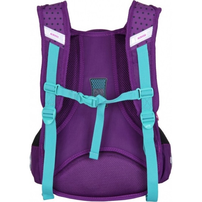 Рюкзак Across 20-CH640-4 Сова Фиолетовый - фото №3