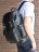 Кожаный рюкзак Carlo Gattini Voltaggio 3091-01 black - фото №8