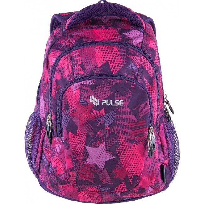 Рюкзак Pulse Teens Звезды на фиолетовом - фото №1
