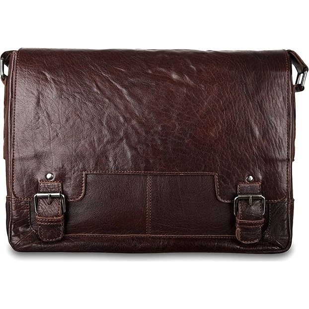 Мужская сумка Ashwood 8343 Желтовато-коричневый - фото №2