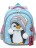 Школьный рюкзак Sale Grizzly RAz-186-4 серый-голубой - фото №1