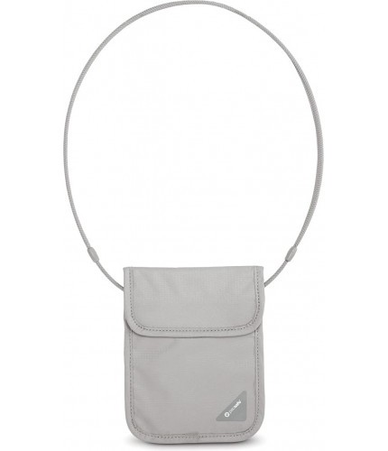 Потайной кошелек на шею Pacsafe Coversafe X75 Светло-Серый- фото №1
