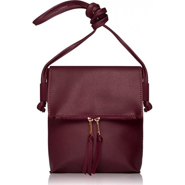 Женская сумка Trendy Bags MARSO Бордовый - фото №1