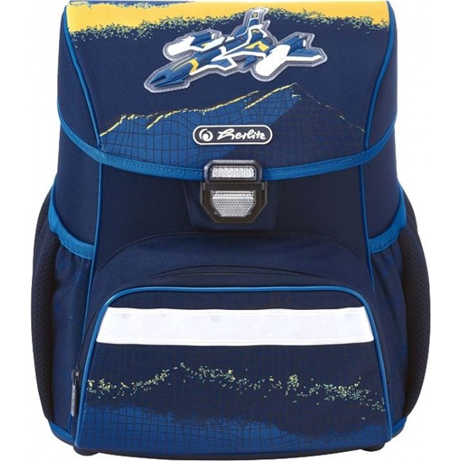 Школьный рюкзак Herlitz Loop Джет (синий) - фото №1