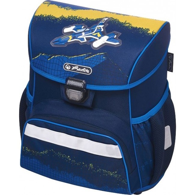 Школьный рюкзак Herlitz Loop Джет (синий) - фото №2
