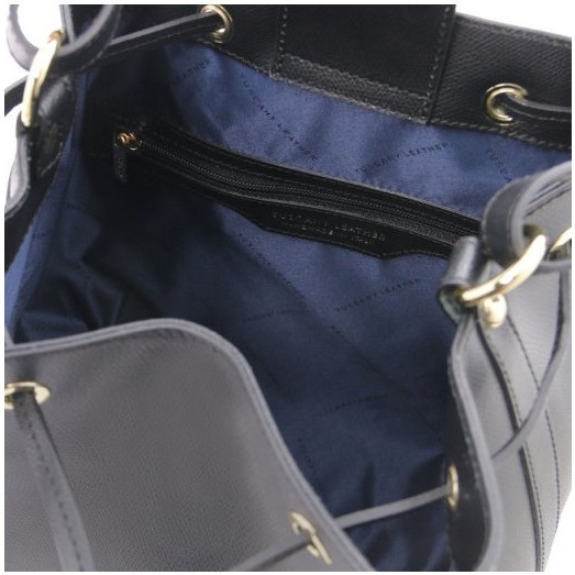 Кожаная сумка Tuscany Leather Minerva TL142145 Черный - фото №5