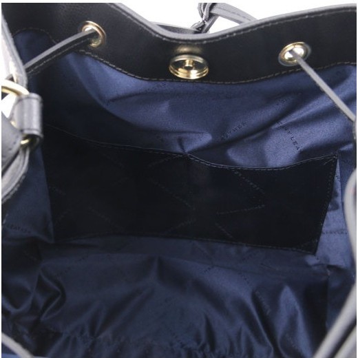 Кожаная сумка Tuscany Leather Minerva TL142145 Черный - фото №6
