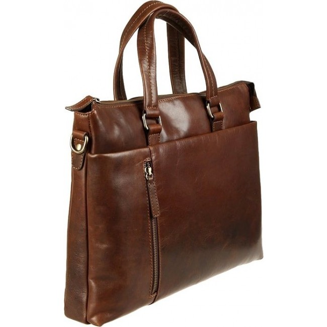 Мужская сумка Gianni Conti 1221263 Темно-коричневый - фото №1