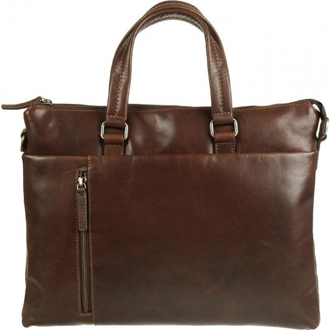 Мужская сумка Gianni Conti 1221263 Темно-коричневый - фото №2