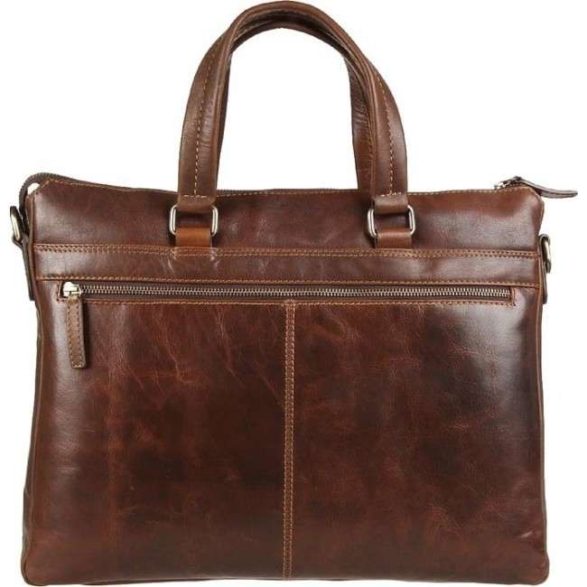 Мужская сумка Gianni Conti 1221263 Темно-коричневый - фото №4