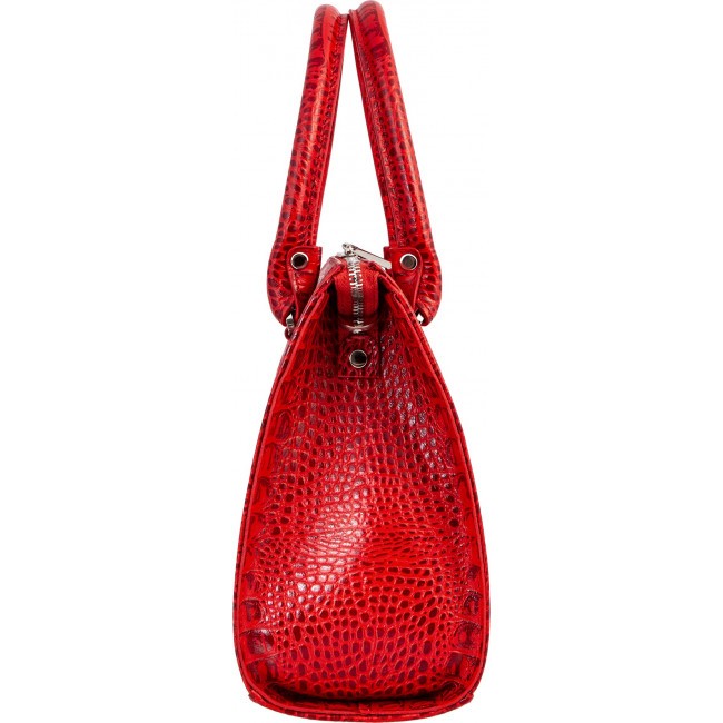 Женская сумка Sergio Belotti 7523 Croco (KM) red Capri - фото №4
