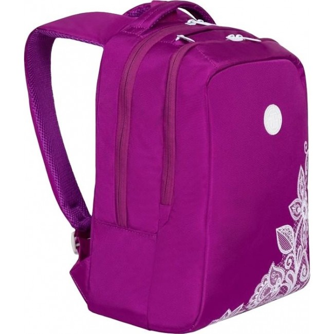 Рюкзак Grizzly RD-954-1 Цветы (фиолетовый) - фото №2