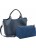Женская сумка Lakestone Arley Синий Dark Blue - фото №7