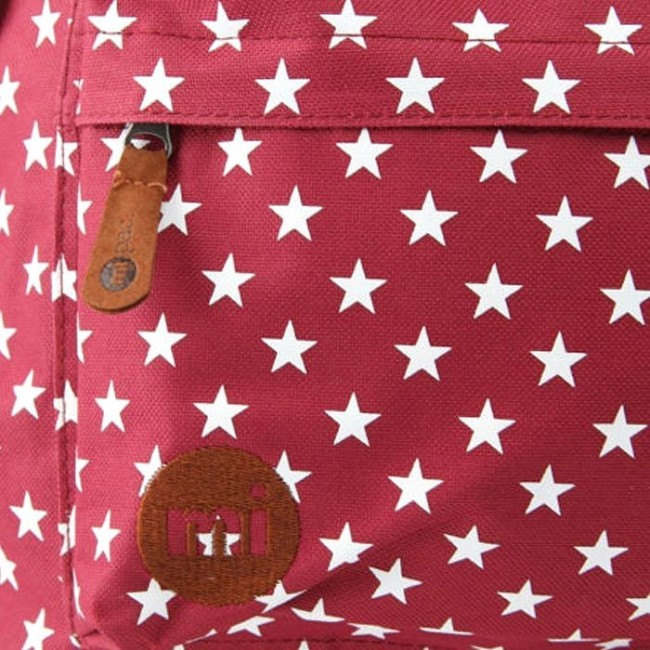 Рюкзак Mi-Pac Backpack All Stars Burgundy - фото №3