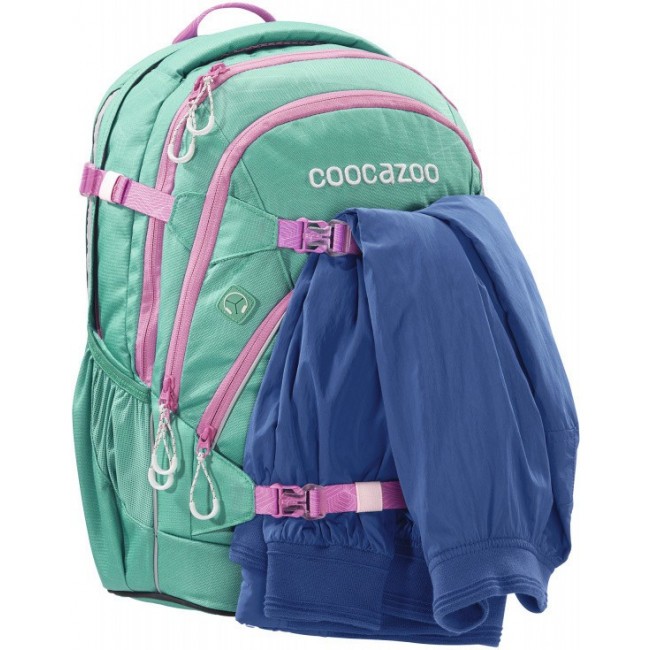 Рюкзак Coocazoo ScaleRale Springman зеленый/розовый - фото №2