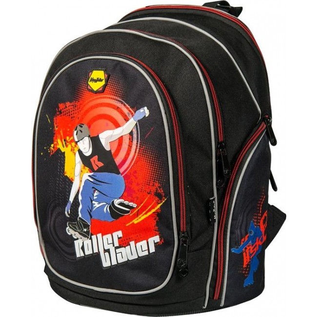 Школьный рюкзак Mag Taller  Cosmo III Роллер (черный) - фото №2