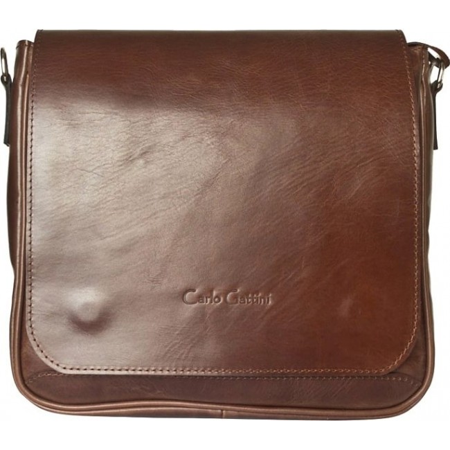 Мужская сумка Carlo Gattini Bolviso 5037 Темно-коричневый - фото №1