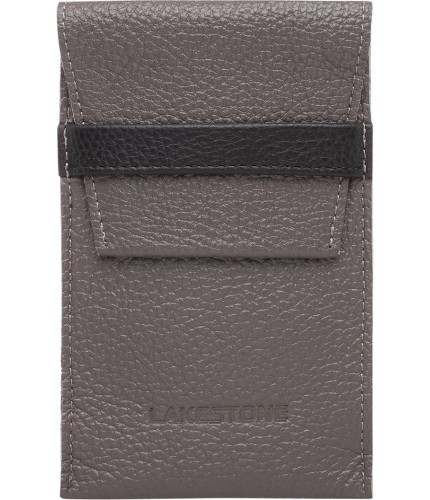 Сумка для телефона Lakestone Brunel Grey/Black Серый/Черный- фото №1