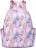 Рюкзачок для девушки OrsOro DS-938 Розовый с цветочками - фото №1