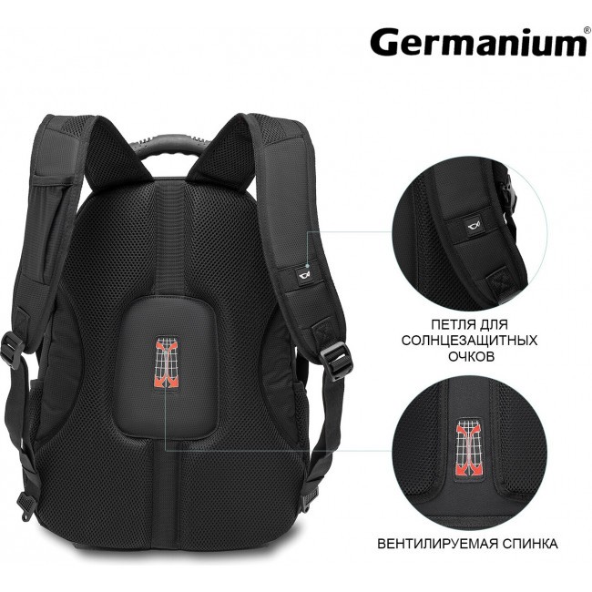 Рюкзак Germanium S-01 Черный - фото №5