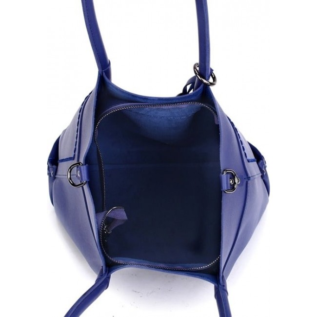 Женская сумка OrsOro D-410 Синий - фото №4