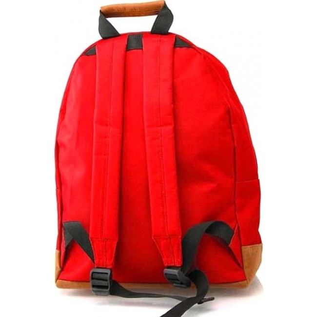 Рюкзак Mi-Pac Backpack Ярко красный с цветами - фото №4