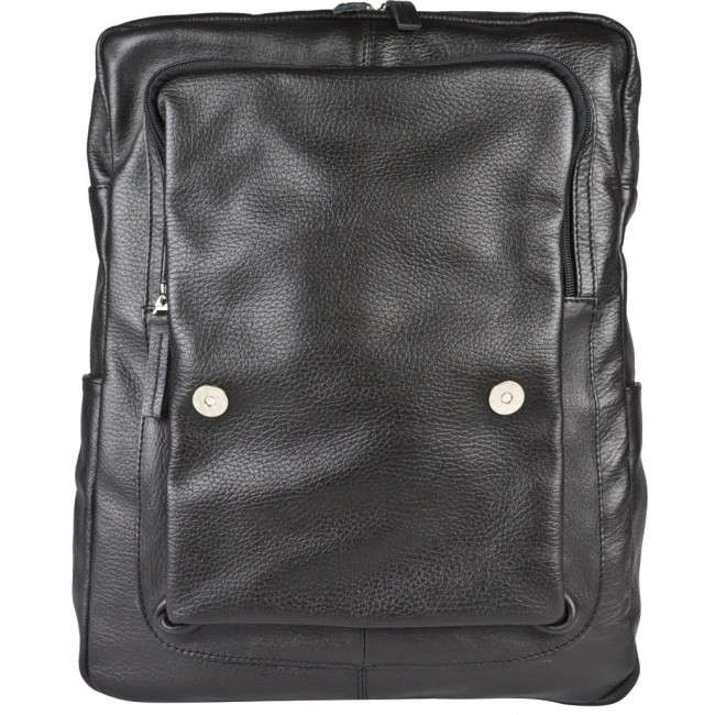 Кожаный рюкзак Carlo Gattini Montalfano 3065-01 black - фото №4