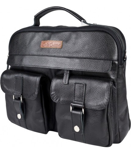 Мужская сумка Carlo Gattini Teolo 5059-01 Black Черный- фото №1